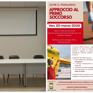 Vallecrosia, attività sportiva in sicurezza: approccio al primo soccorso a "Oltre il traguardo" (Foto)
