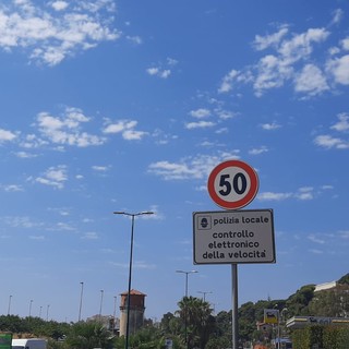 Imperia, autovelox sull'Argine sinistro spostato sul lungomare Vespucci