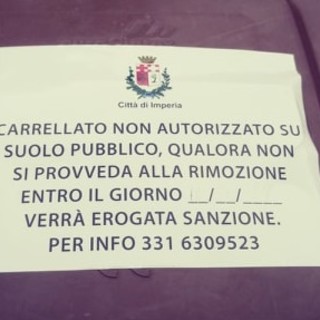 Imperia: polemiche sui carrellati, interviene l'Assessore Gandolfo "Chi potrà metterli su suolo pubblico, dovrà rispettare il decoro"