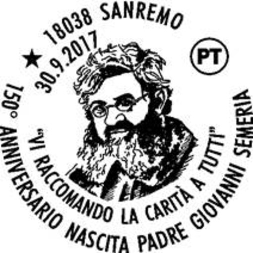 Sanremo: un annullo filatelico dedicato ai 150 anni dalla nascita di Padre Semeria