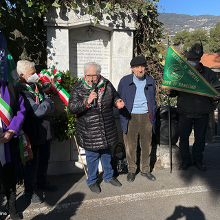 Sanremo: oggi, commemorazione dei caduti partigiani a Villa Junia nel gennaio e febbraio del 1945 (foto)