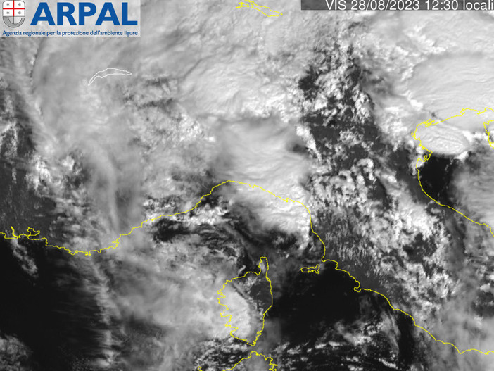 Maltempo in provincia di Imperia: allerta gialla prorogata fino a mezzanotte