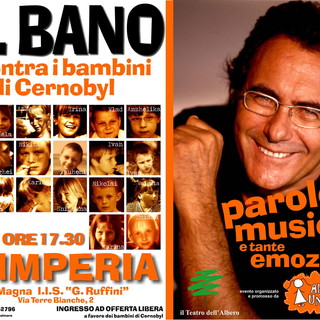 Imperia: oggi pomeriggio Al Bano incontra i bambini di Cernobyl del progetto 'Abbiamo un Sogno'
