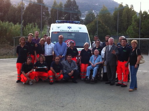 Ventimiglia: inaugurata una nuova autoambulanza della Croce Verde Intemelia. Le foto Ventimiglia: inaugurata una nuova autoambulanza della Croce Verde Intemelia. Le foto