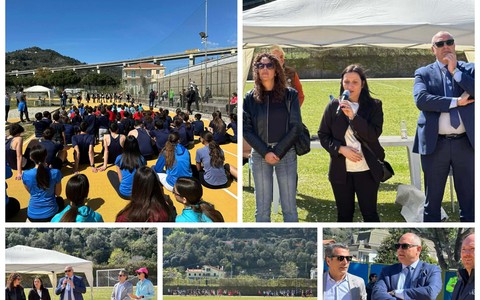 Camporosso, riprendono gli allenamenti: tanti giovani inaugurano la nuova pista di atletica allo 'Zaccari' (Foto)