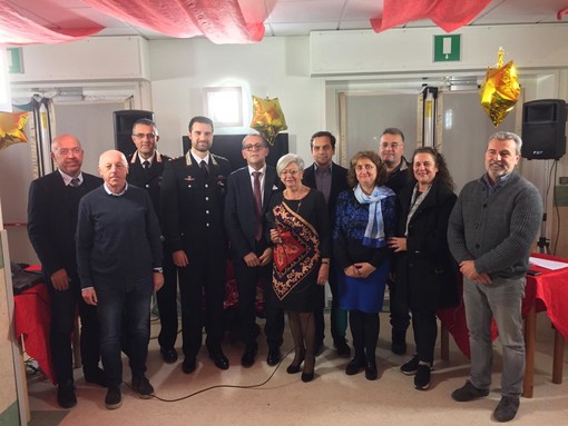 Sanremo: serata prenatalizia alla residenza Anni Azzurri B. Franchiolo (foto)