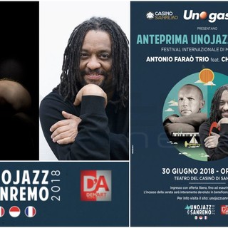 UnoJazz Sanremo 2018: attesa per l’anteprima di sabato al Teatro del Casinò con Antonio Faraò Trio (feat. Chico Freeman) UnoJazz Sanremo 2018: attesa per l’anteprima di sabato al Teatro del Casinò con Antonio Faraò Trio (feat. Chico Freeman)