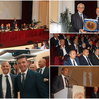 Sanremo: 260 arbitri da tutta Italia al Teatro del Casinò per l’Assemblea Nazionale dei Presidenti di Sezione (Foto e Video)