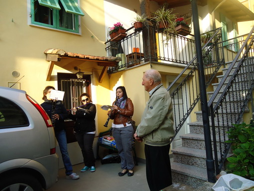 Vallecrosia: festa oggi per il neo centenario Jean Guglielmi. Gli auguri degli amici.