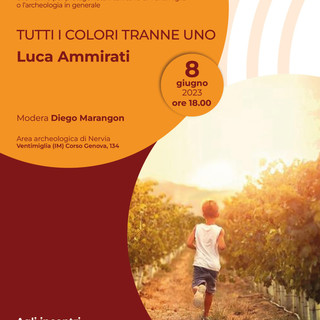 Ventimiglia, Luca Ammirati presenta “Tutti i colori tranne uno”