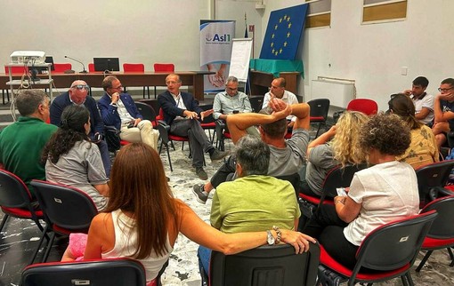 Bussana, l'assessore Nicolò incontra il personale del 118 di Asl1 Bussana, l'assessore Nicolò incontra il personale del 118 di Asl1