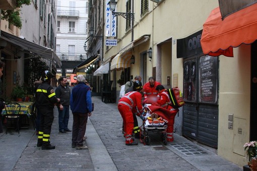 Sanremo: soccorsi di ieri mattina in via Piave, le puntualizzazioni della figlia dell'86enne Sanremo: soccorsi di ieri mattina in via Piave, le puntualizzazioni della figlia dell'86enne