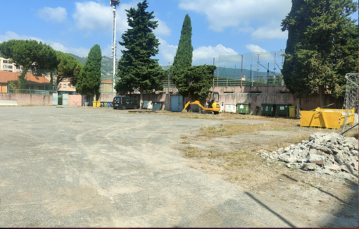 Imperia, cinque mesi “caldi” per i lavori alla cittadella dello sport al "Ciccione" Imperia, cinque mesi “caldi” per i lavori alla cittadella dello sport al "Ciccione"