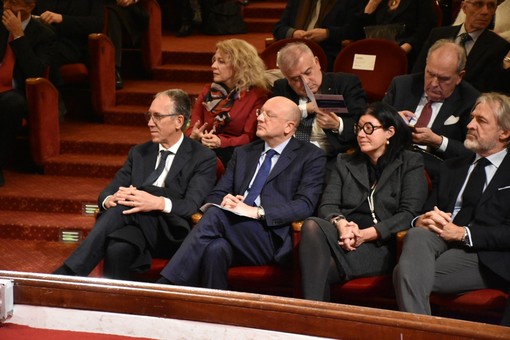 Il sindaco Alberto Biancheri al Casinò per l'assemblea generale di Confindustria Imperia