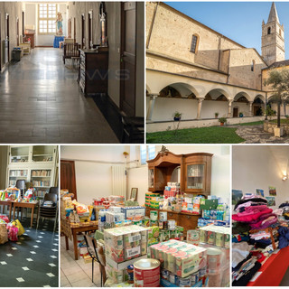 Taggia: arrivati al Convento dei Domenicani i primi profughi ucraini fuggiti dalla guerra (Foto e Video)