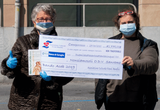 'NonSiamoSoli' si aggiudica il Bando 2019 dell'Associazione Culturale Eventi Benefici ACEB