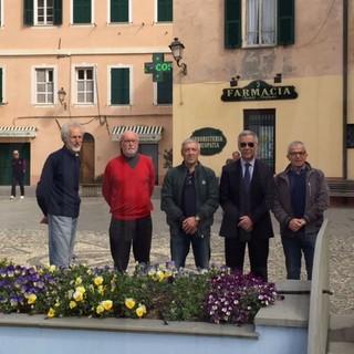 Santo Stefano al Mare: inaugurata la nuova aiuola, progetto di sinergia con la Casa Circondariale e l'Istituto Aicardi di Sanremo