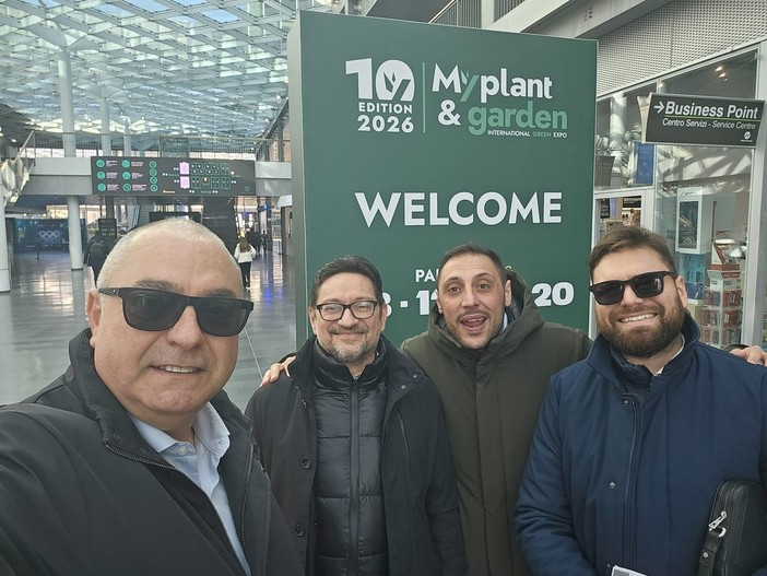 Vallecrosia, verde e innovazione: l'Amministrazione Perri partecipa a "Myplant &amp; Garden 2026" (Foto)