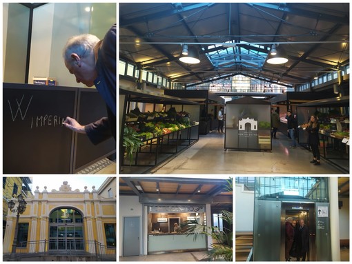 Imperia: riapre il mercato coperto di via Cascione, Scajola "L'ascensore accessibile anche la sera" (foto e video) Imperia: riapre il mercato coperto di via Cascione, Scajola "L'ascensore accessibile anche la sera" (foto e video)