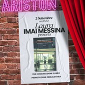 Sanremo, un aperitivo sul palco dell'Ariston con Laura Imai Messina Sanremo, un aperitivo sul palco dell'Ariston con Laura Imai Messina