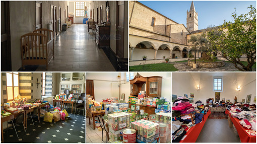 Taggia: arrivati al Convento dei Domenicani i primi profughi ucraini fuggiti dalla guerra (Foto e Video)