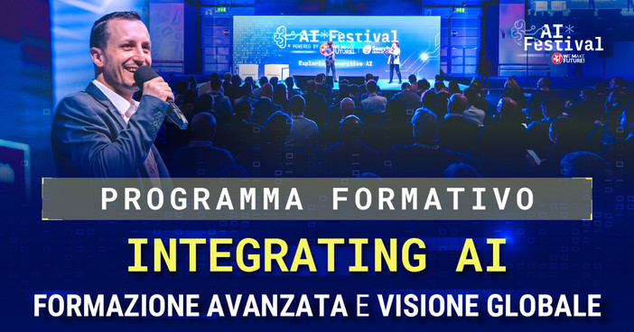 Ospiti ed esperti internazionali in arrivo a Milano per AI Festival: il 26 e 27 febbraio si delinea il futuro dell’Intelligenza Artificiale Ospiti ed esperti internazionali in arrivo a Milano per AI Festival: il 26 e 27 febbraio si delinea il futuro dell’Intelligenza Artificiale