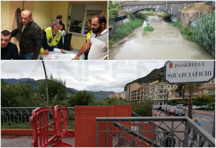 Allerta rossa: situazione sotto controllo a Ventimiglia, registrata solo qualche piccola frana a Varase e in zona ‘alle Ville’