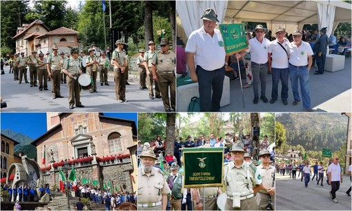 Penne nere di Vallecrosia a Entracque per la 28a Festa alpina (Foto) Penne nere di Vallecrosia a Entracque per la 28a Festa alpina (Foto)