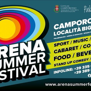 Camporosso: per tutta l'estate musica ed il divertimento con l'evento 'Arena Summer Festival'