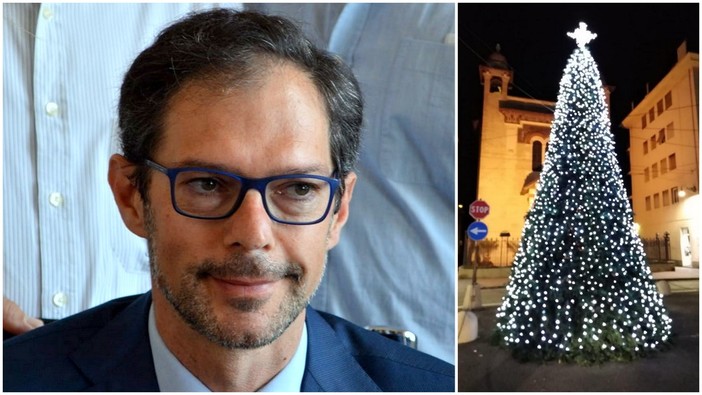 Bordighera: l'albero di Natale è arrivato, il sindaco Ingenito replica a Trucchi sul ritardo "Solo un problema logistico"