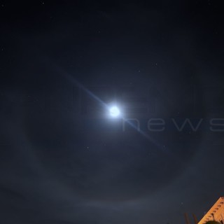 Da Imperia a Ventimiglia, il fascino della luna e del suo misterioso 'Alone di 22°', ecco spiegato il fenomeno