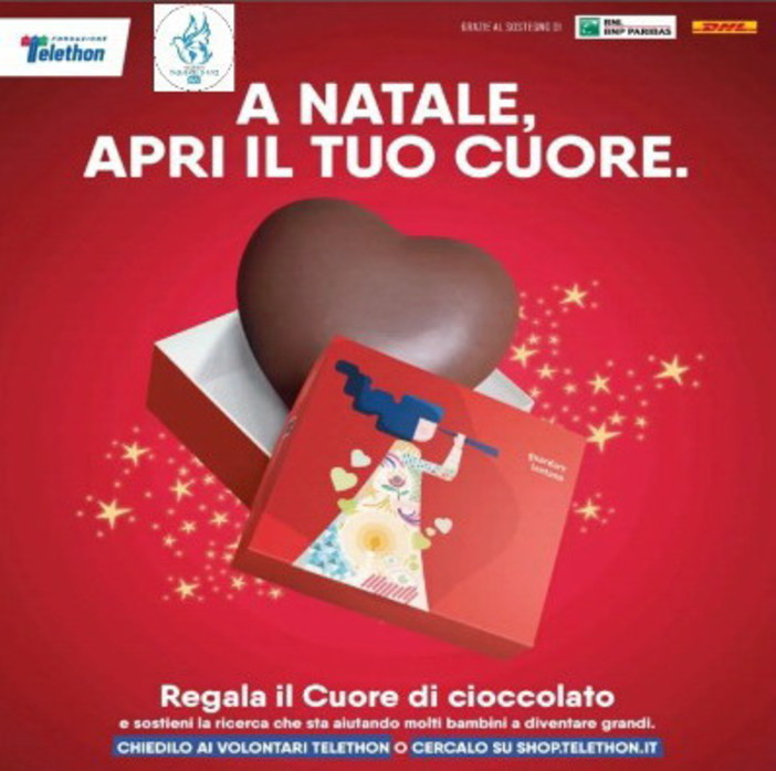 Sanremo: nel fine settimana banchetto Telethon degli Angeli di Pace presso la Chiesa degli Angeli Sanremo: nel fine settimana banchetto Telethon degli Angeli di Pace presso la Chiesa degli Angeli