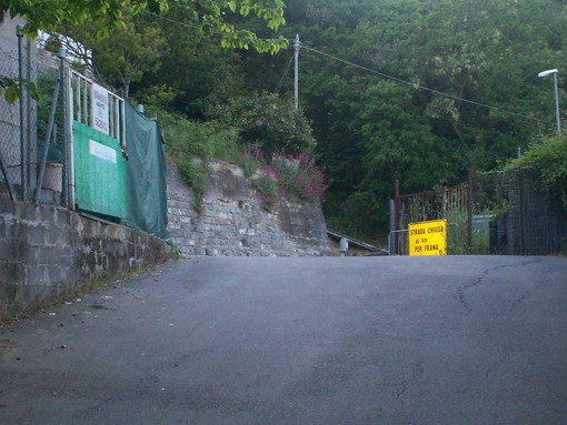 Sanremo: a causa di frane, chiusa tratto di strada Isola inferiore in zona San Bartolomeo
