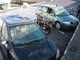 Le due auto inabissatesi ieri a Portosole Le due auto inabissatesi ieri a Portosole