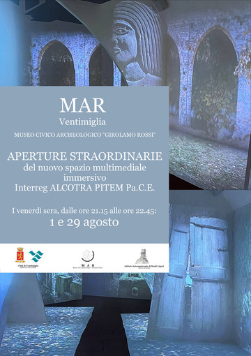 Ventimiglia, il 1 agosto apre la nuova sala multimediale immersiva