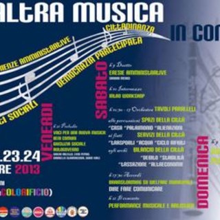 Il Gruppo Consiliare 'Imperia bene comune' alla tre giorni 'Un'altra musica in comune'