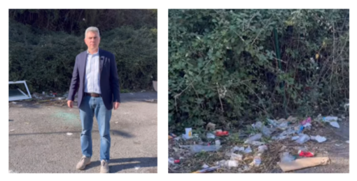 Ventimiglia, Leuzzi (Pd): "Degrado nel parcheggio di Roverino, è necessario un intervento rapido"