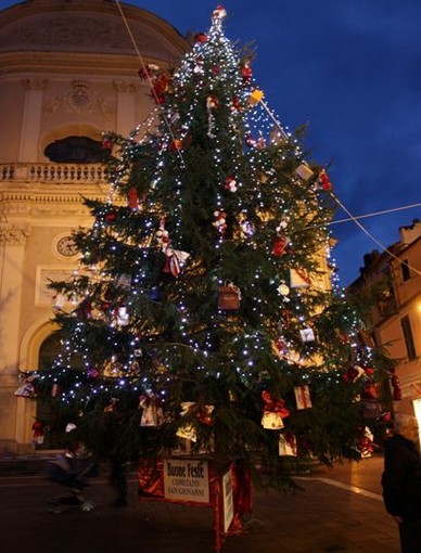 Ospedaletti: un albero alto 10 metri voluto da imprenditori locali e dal Comune dal prossimo 7 dicembre Ospedaletti: un albero alto 10 metri voluto da imprenditori locali e dal Comune dal prossimo 7 dicembre