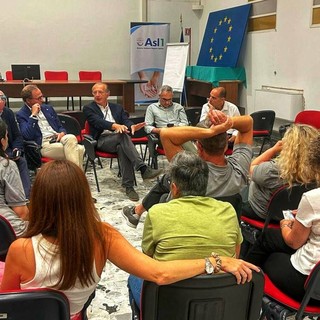 Bussana, l'assessore Nicolò incontra il personale del 118 di Asl1 Bussana, l'assessore Nicolò incontra il personale del 118 di Asl1