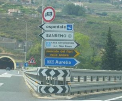 Sanremo: Zoccarato e Bellini chiedono all'Anas lo svincolo in uscita di San Martino