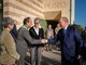 Ventimiglia, il principe Alberto II di Monaco visita il museo preistorico dei Balzi Rossi