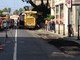 Sanremo: traffico in centro per i lavori di asfaltatura in via Roma, disagi fino a mercoledì