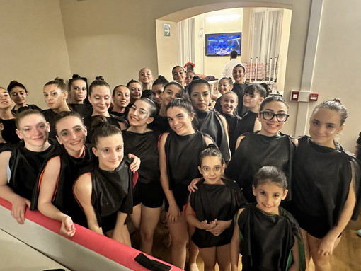 Sanremo: le ginnaste della ASD Insieme al GEF sul palco dell’Ariston (foto)