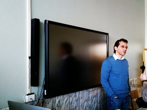Il regista di 'Dark Resurrection' Angelo Licata ha incontrato gli studenti del Liceo Artistico di Albenga