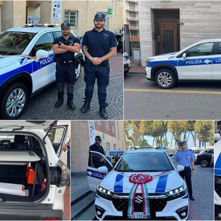 Ventimiglia investe sulla sicurezza, nuova autovettura per la polizia locale (Foto)