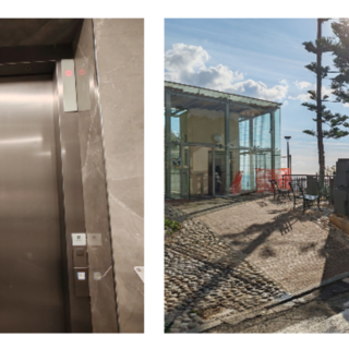 Non funziona l'ascensore che collega Ventimiglia al centro storico: al via la riparazione (Foto)