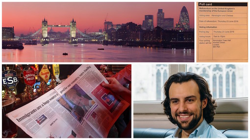 Alessandro Philip Maiano e il voto per Brexit Alessandro Philip Maiano e il voto per Brexit