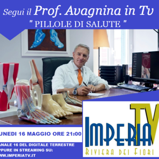 Il dottor Avagnina partecipa alla trasmissione "Pillole di Salute" per consigli pratici sulla podologia Il dottor Avagnina partecipa alla trasmissione "Pillole di Salute" per consigli pratici sulla podologia