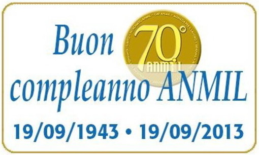 Imperia: i 70 anni dell'Associazione Nazionale fra Lavoratori Mutilati ed Invalidi (ANMIL)