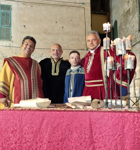 Agosto Medievale Ventimiglia, i ringraziamenti del Cav. Ramon Bruno a tutta la squadra (foto)
